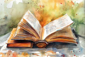 illustrate your book by watercolor