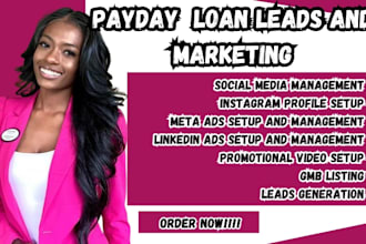 payday loan leads mca loan leads student loan leads facebook ads google ad video