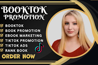 viral tiktok booktok promotion booktok book ranking book ebook markerting