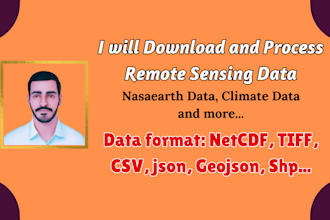 extract and process remote sensing data and spatial data