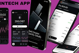build fintech app bill payment app lending app neobank app crypto wallet app