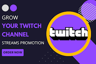 organically promote your twitch channel in the USA and UK to gain live viewers