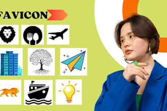 create a custom favicon design for your website