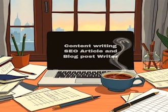 write engaging and SEO friendly blog posts and articles