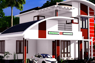 remodel 3d ancient house, real estate building, cgi interior kitchen cabinet