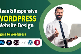 convert your figma design into a pixel perfect wordpress website