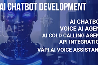build ai chatgpt mobile app voice calling agent chatbot saas webapp automation