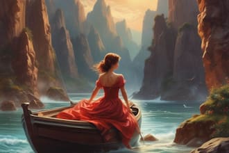 illustrate romance book cover design, fantasy romance cover