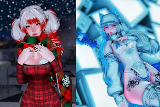 edit, create vrchat avatar vrc avatar vr character furry avatar 3d model vr chat