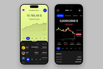 build crypto wallet app,fintech app blockchain crypto wallet web3 website