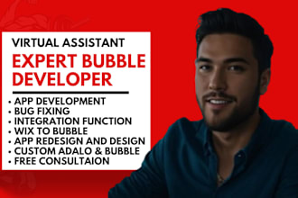 build bubble io responsive app, saas and mvp as certified bubble io developer