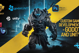 do custom unity and godot game development services