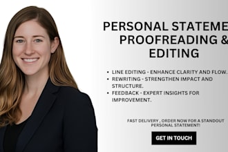 proofread personal statement and sop for phd applications