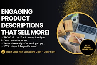 write engaging product descriptions that sell more on amazon and shopify