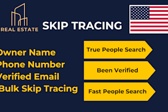 provide accurate bulk real estate skip tracing for quality leads