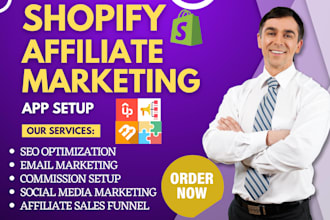 setup shopify affiliate marketing uppromote impact bixgrow referrly goaffpro