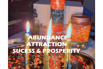 cast attraction spell, success prosperity and abundance spell