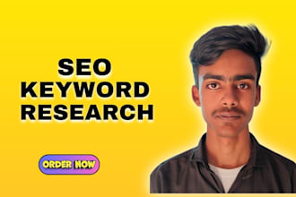 provide you keyword research for SEO