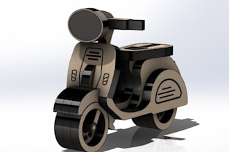 craft 3d motorcycle, game motor, armor model, 3d printing, gun model, game car