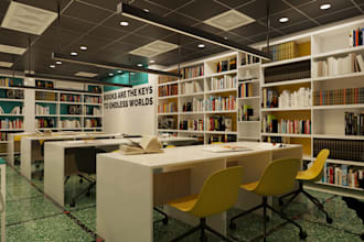 create detailed 3d modeling and realistic rendering for your hospitality spaces