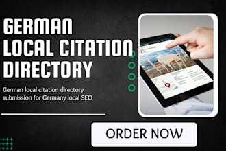 german local citation directory submission for germany local SEO backlinks