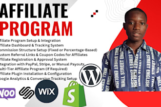 setup and connect affiliate program to website affiliate program integration