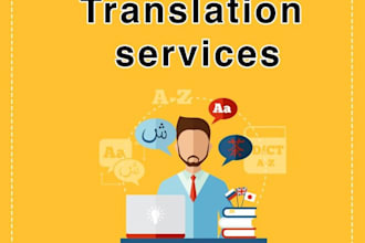 do writing and translation in urdu and english language