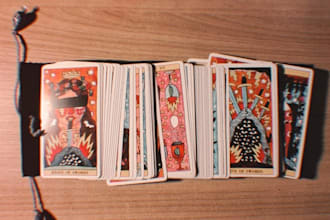 do tarot readings on any topic from love to career to personal growth