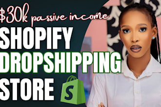 design shopify website shopify dropshipping store shopify redesign shopify SEO