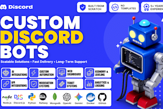 build a custom discord bot with automation and API integrations