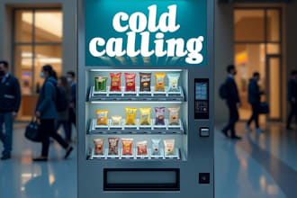 be your vending machine locator via cold calling