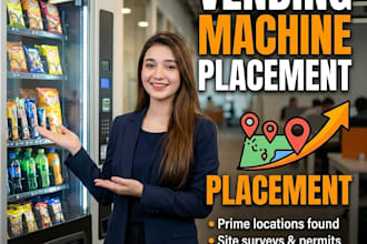 be your vending machine locator by making cold calls