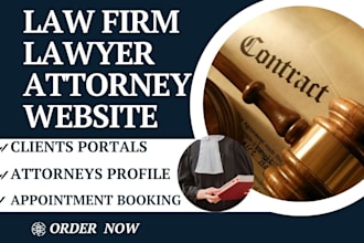 build lawyers attorney website law firm website notary website
