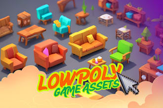 design 3d game ready assets
