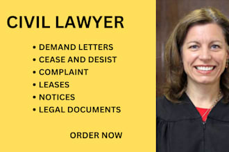 draft demand letter, cease and desist, letter of intent, letter of infringement