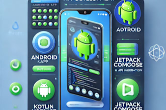 develop a custom solution for android app
