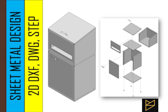 do sheet metal 3d models and 2d dxf drawings in solidworks