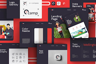create corporate identity and brand style guide for business