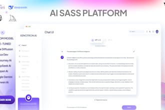 develop ai chatgpt mobile app or website ai saas app ai chatbot ai software