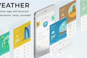 develop ai weather forecast app, weather prediction, weather report, weather app