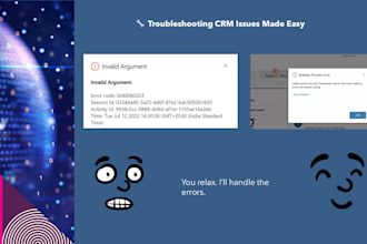 fix bugs or troubleshoot issues in your dynamics 365 CRM system