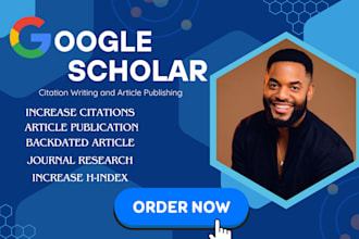 write publish high impact articles google scholar citation journal h index boost