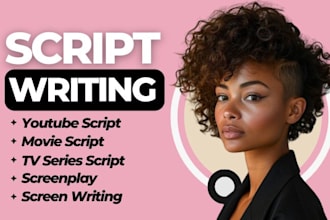 edit movie script tv pilot featured film script tv series youtube script writer