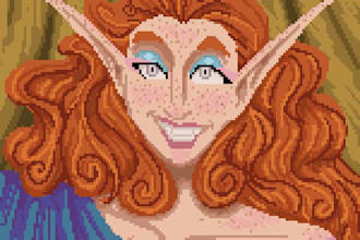 make a dnd beyond pixel art character profile