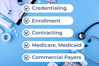 do credentialing and provider enrolment for US healthcare providers