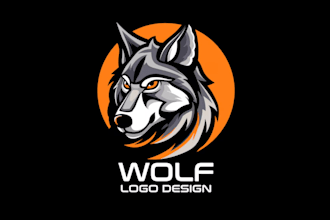 draw luxury lion gorilla wolf etc logo