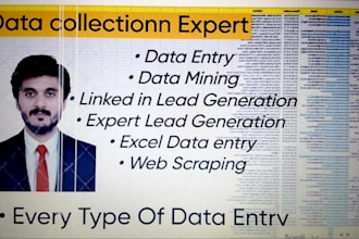 do data collection, search any market, company,email,website,address,phone num