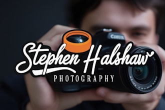 do creative photography, signature and videography logo