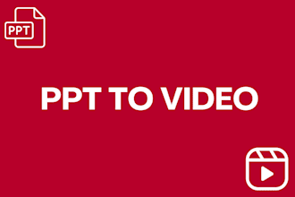 convert your powerpoint presentation to mp4 video in full HD