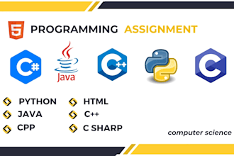 do your coding assignments in c, java, python and sql